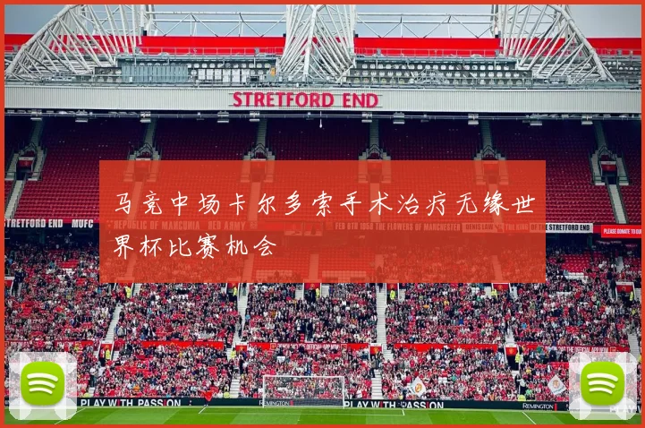 马竞中场卡尔多索手术治疗无缘世界杯比赛机会